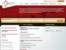 Tablet Screenshot of internationalcompetitionnetwork.org